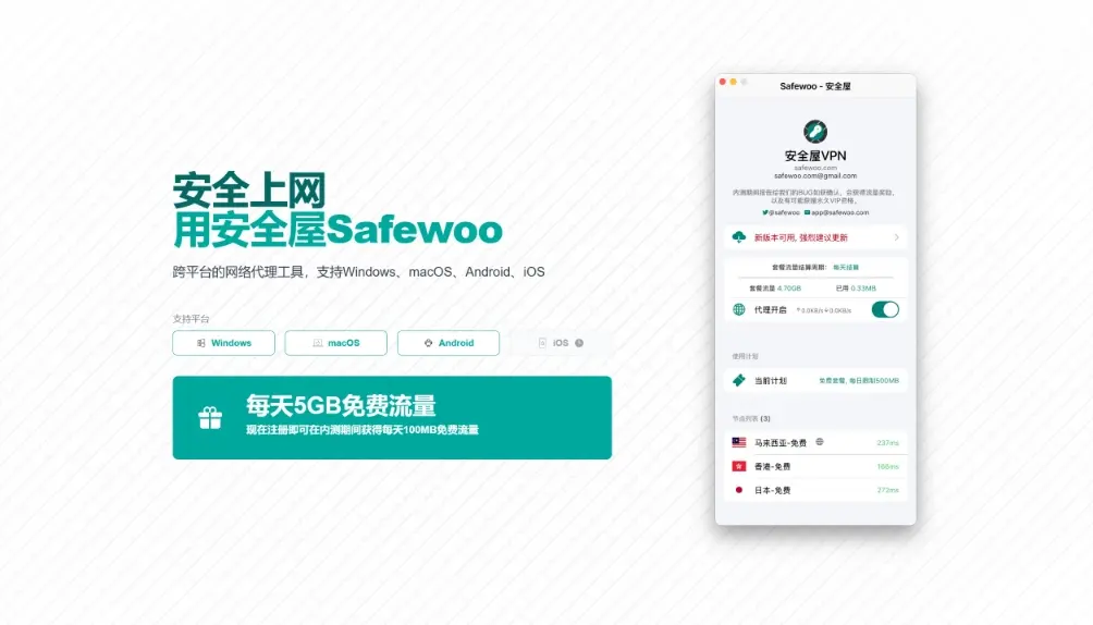安全屋 Safewoo VPN 安全屋 Safewoo VPN